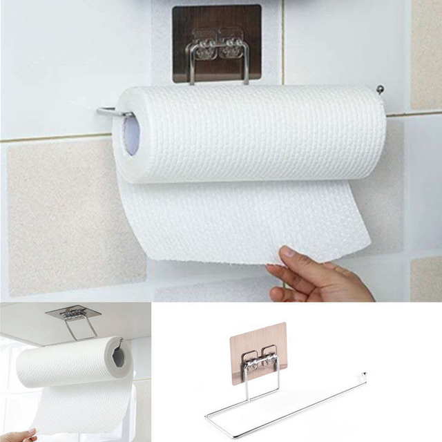 Uchwyt na papier toaletowy wieszak na ręczniki ściankowy - Wianko - 8
