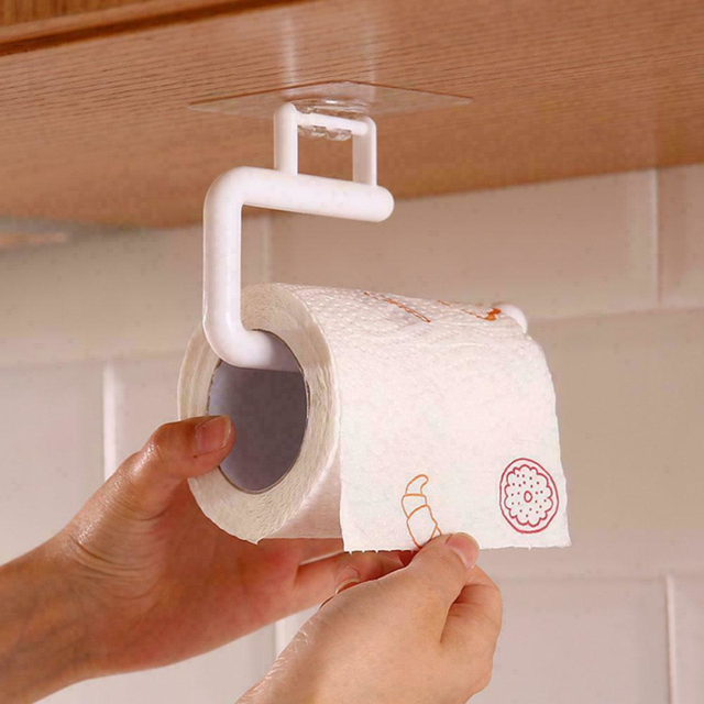 Uchwyt na papier toaletowy wieszak na ręczniki ściankowy - Wianko - 2