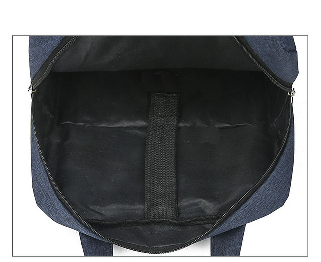 Męskie plecaki na laptopa, 15.6 cala, z ładowaniem USB, dużej pojemności, podróżne, szkolne - Wianko - 10