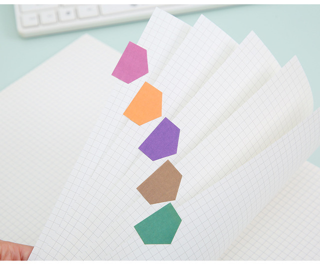 48 kolorowych samoprzylepnych kartek indeksowych do Scrapbookingu - zestaw dekoracji DIY - Wianko - 24