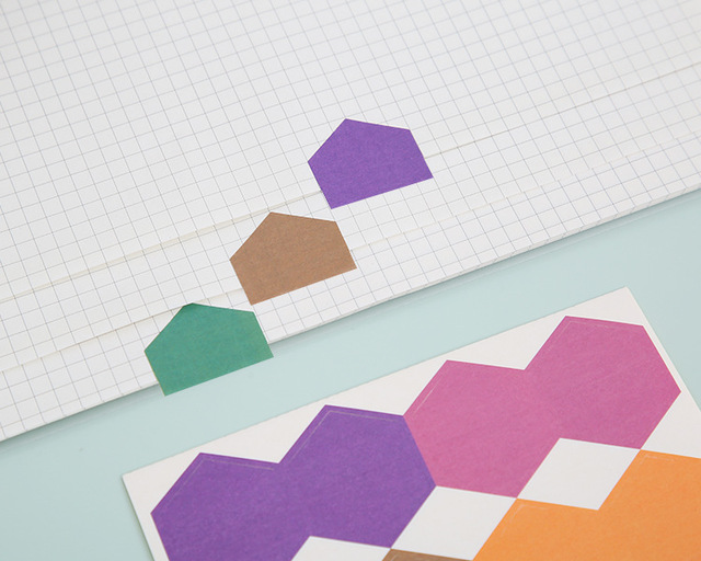 48 kolorowych samoprzylepnych kartek indeksowych do Scrapbookingu - zestaw dekoracji DIY - Wianko - 13