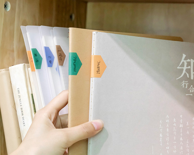 48 kolorowych samoprzylepnych kartek indeksowych do Scrapbookingu - zestaw dekoracji DIY - Wianko - 25