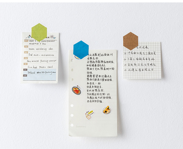 48 kolorowych samoprzylepnych kartek indeksowych do Scrapbookingu - zestaw dekoracji DIY - Wianko - 17