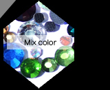 Kryształ górski Strass szkło Emerald SS6-SS30 DMC mix rozmiary - Wianko - 110