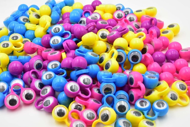 Plastikowe obręcze z ruchomymi oczami BIG Google Eye - pacynka dla dzieci na urodziny - Wianko - 9