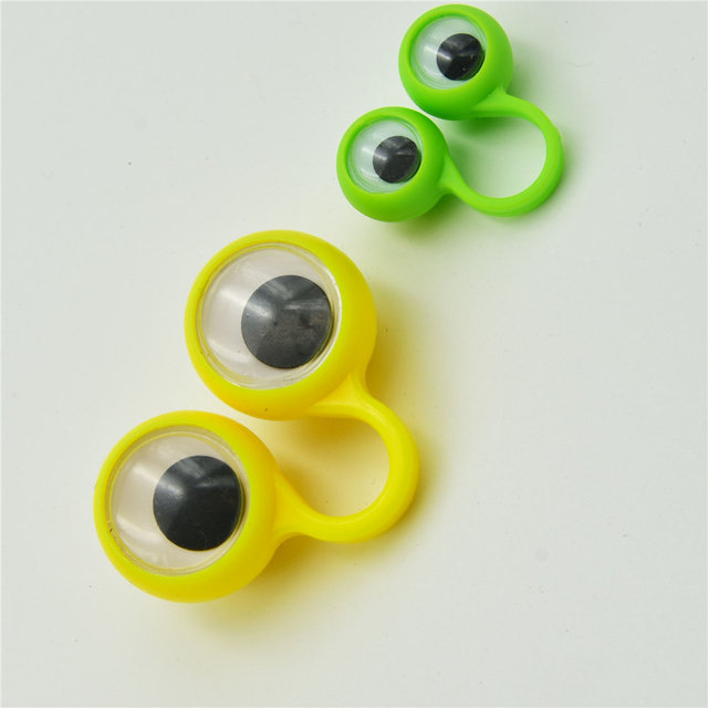 Plastikowe obręcze z ruchomymi oczami BIG Google Eye - pacynka dla dzieci na urodziny - Wianko - 8