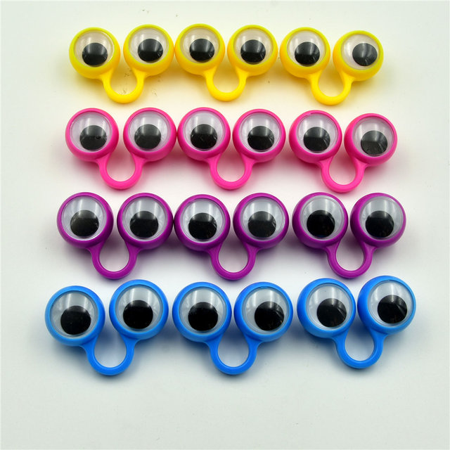 Plastikowe obręcze z ruchomymi oczami BIG Google Eye - pacynka dla dzieci na urodziny - Wianko - 2