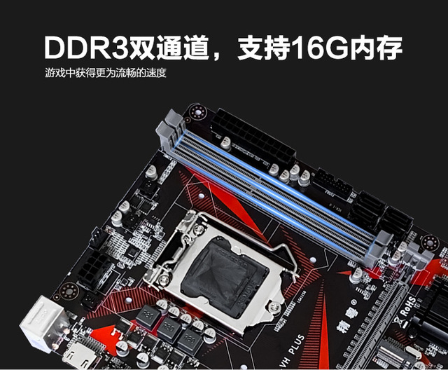 Płyta główna B85 LGA 1150 z gniazdem pamięci DDR3, VGA, USB 3.0 i M.2, kompatybilna z procesorami Intel LGA1150 I3 I5 I7 Xeon CPU - Wianko - 3