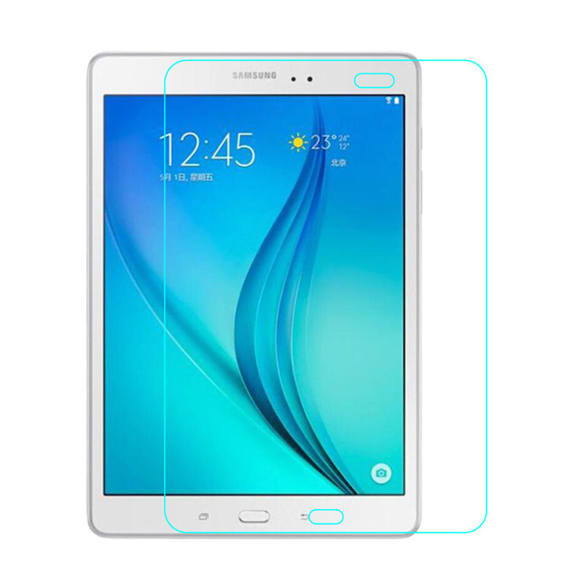 Ochraniacz ekranu Full Cover Anti Fingerprint HD dla Samsung Galaxy Tab A 9.7 T550 T551 T555 P550 P555 - szkło hartowane Film - Wianko - 1