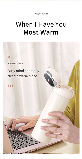 Kreatywny kubek termiczny Pea z izolacją, ze stali nierdzewnej, dla studentów (dla mężczyzn i kobiet) - Wianko - 10