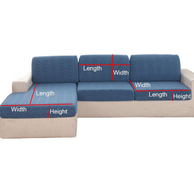 Nowy pokrowiec na sofę z pluszu, wysokiej elastyczności, kolor stały, półpokrywa, design narzuty, 2021 - Wianko - 1