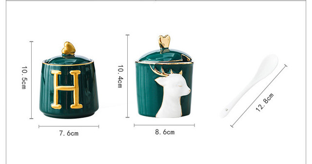 Wysokiej jakości ceramikane pudełko do przypraw - multifunkcyjny zestaw, pojemnik do przechowywania przypraw, solniczka i pieprzniczka - Wianko - 6
