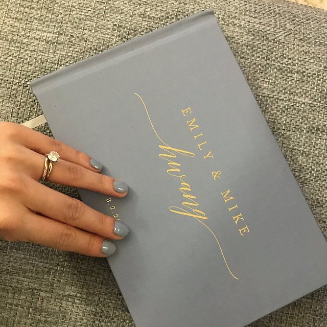 Księga gości ślubna z personalizowaną złotą folią w rustykalnym stylu - Wianko - 24