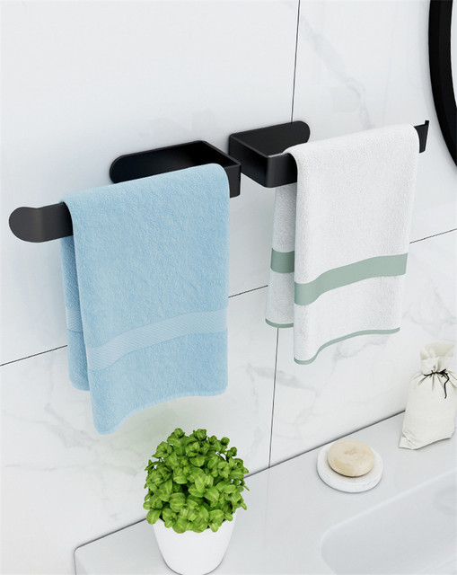Uchwyt ścienny na papier toaletowy i ręcznik, półka na akcesoria łazienkowe - Wianko - 6