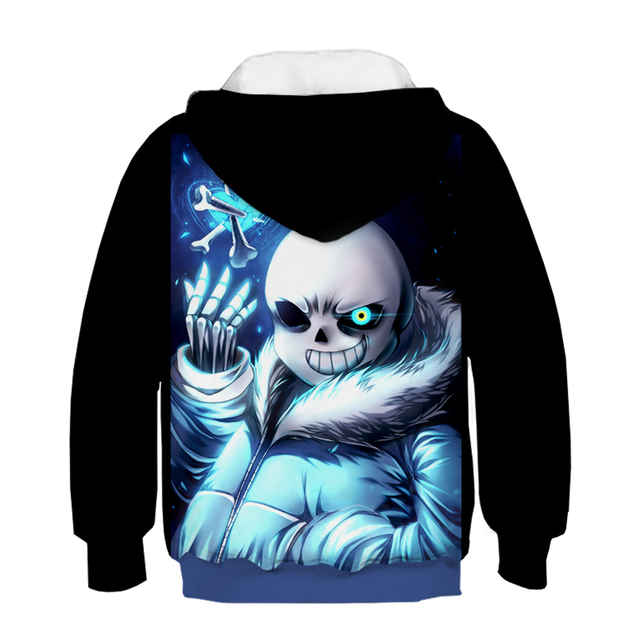 Bluza dziecięca Undertale z 3D nadrukami Harajuku o rozmiarze Pus - Wianko - 18