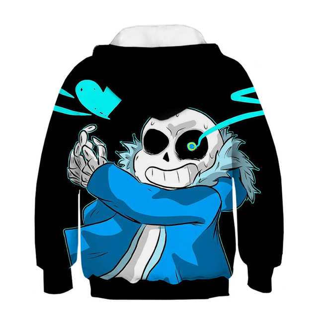 Bluza dziecięca Undertale z 3D nadrukami Harajuku o rozmiarze Pus - Wianko - 23