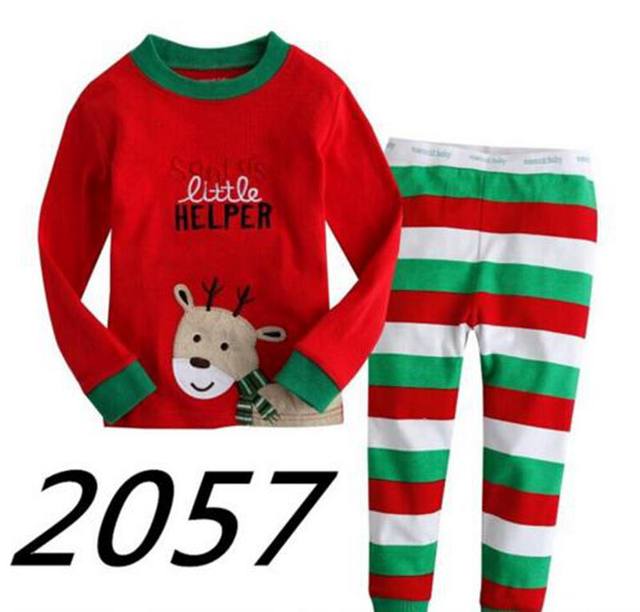 Piżama dziecięca garnitur dla chłopców i dziewczynek, koszulka z długim rękawem i spodnie, sportowa bielizna nocna - Wianko - 14