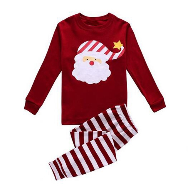 Piżama dziecięca garnitur dla chłopców i dziewczynek, koszulka z długim rękawem i spodnie, sportowa bielizna nocna - Wianko - 3