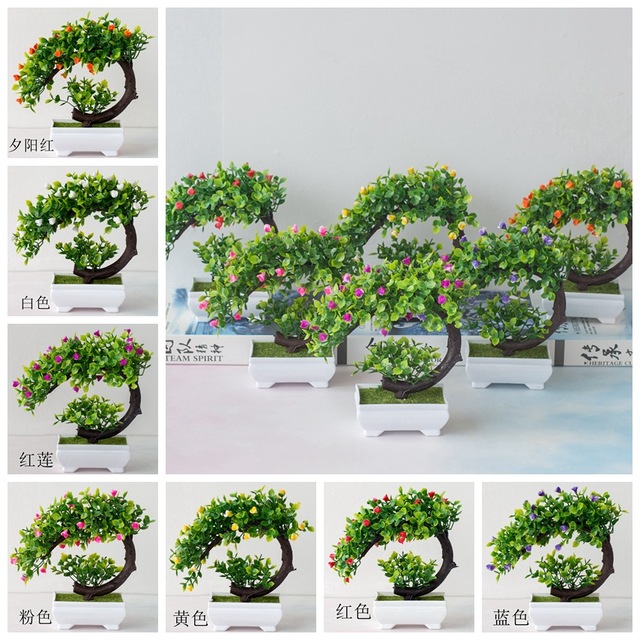 Sztuczne rośliny Bonsai - gorący trend w dekoracji wnętrz i ogrodów - Wianko - 1