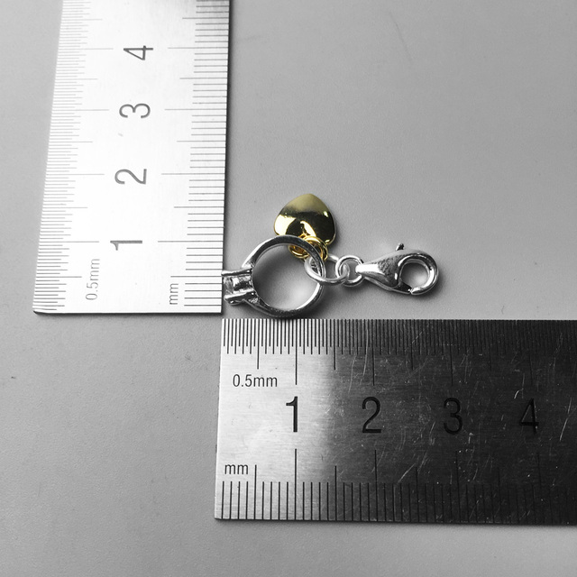 Serce klucz miłość pierścień wisiorek - biżuteria 925 srebro romantyczny prezent dla kobiet - Wianko - 22