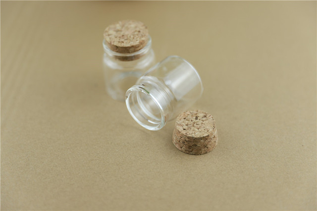 Mini słoiki szklane 37*40mm, 25ml - 50 sztuk, do przechowywania przypraw, korki, małe butelki - Wianko - 6