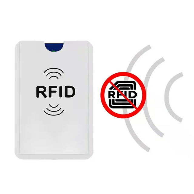 Etui zabezpieczające na karty kredytowe ze zabezpieczeniem przeciw kradzieży RFID - portfelowy pokrowiec aluminiowy - Wianko - 6