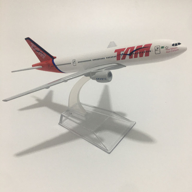 Model samolotu samolot odlewany Metal 1/400 skala JASON TUTU 16cm B737-800 GOL Airlines - Wianko - 8