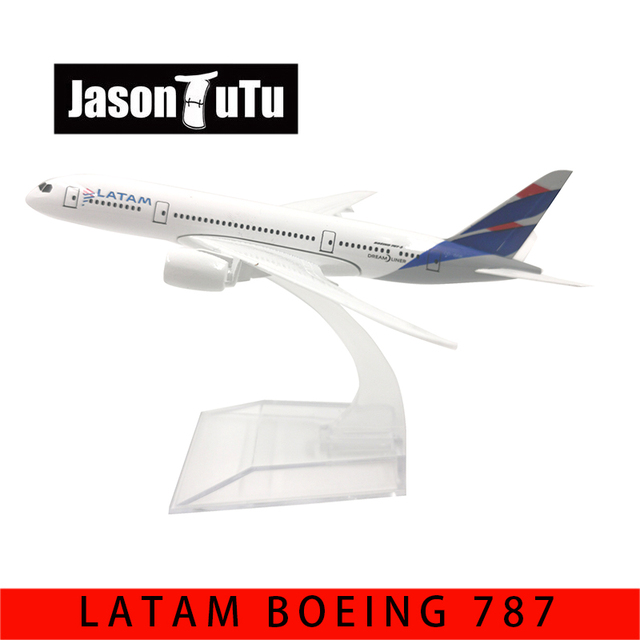 Model samolotu samolot odlewany Metal 1/400 skala JASON TUTU 16cm B737-800 GOL Airlines - Wianko - 10