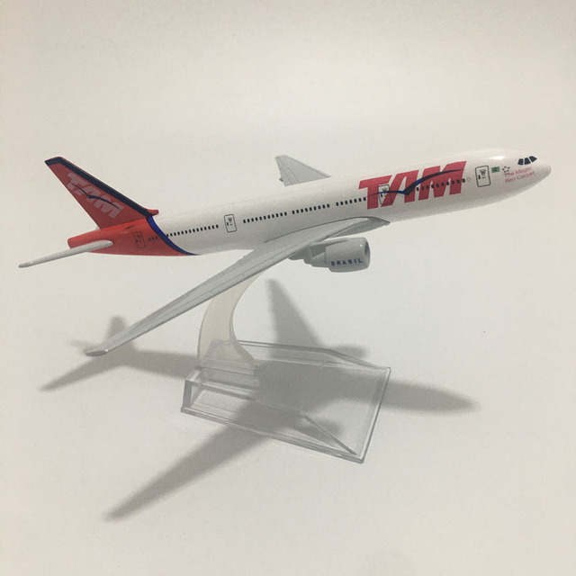 Model samolotu samolot odlewany Metal 1/400 skala JASON TUTU 16cm B737-800 GOL Airlines - Wianko - 9