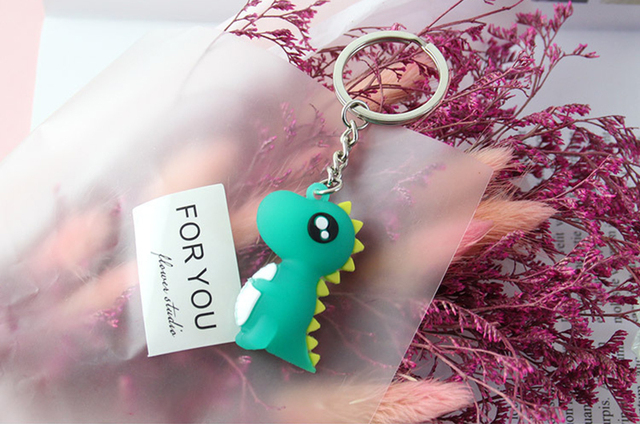 Breloczek Cartoon Mini dinozaur wisiorek zwierząt prezent przyjaciela dla mężczyzny i kobiety - Wianko - 7