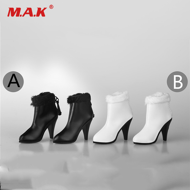 Figurka kobiety NieR Automata 2B w skali 1/6 z nadkolanówkami stałymi obcasami - model butów dla ruchomych stóp 12'' - Wianko - 5