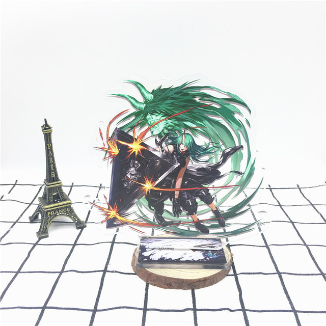 Model rycerza akrylowy z anime - stojak, zabawka, figurka, prezent - Wianko - 8