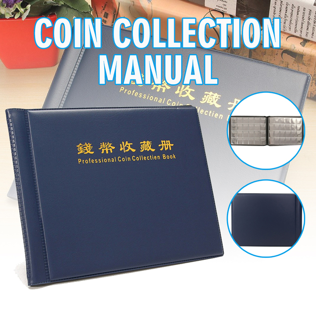 Nowe 240-etui na monety do kolekcjonowania i przechowywania - Album Penny do przechowywania monet - Wianko - 1