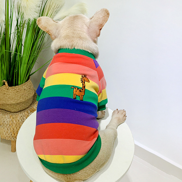 Dopasowana bluza z kapturem dla mamy i córki oraz kostium dla psów – ciepłe zimowe ubranie dla mopsa i buldoga francuskiego (kurtka) - Wianko - 7