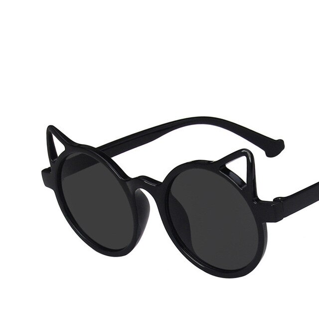 Okulary przeciwsłoneczne UV400 Vintage dla dzieci - marka Kocie Oko, wzór dziewczynki, kierowcy - Wianko - 6