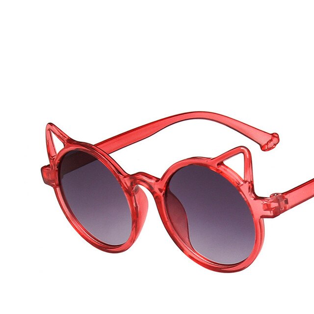 Okulary przeciwsłoneczne UV400 Vintage dla dzieci - marka Kocie Oko, wzór dziewczynki, kierowcy - Wianko - 12