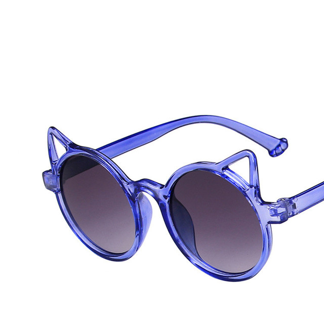 Okulary przeciwsłoneczne UV400 Vintage dla dzieci - marka Kocie Oko, wzór dziewczynki, kierowcy - Wianko - 16