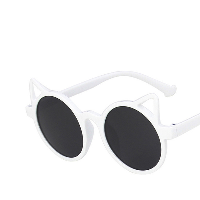 Okulary przeciwsłoneczne UV400 Vintage dla dzieci - marka Kocie Oko, wzór dziewczynki, kierowcy - Wianko - 10