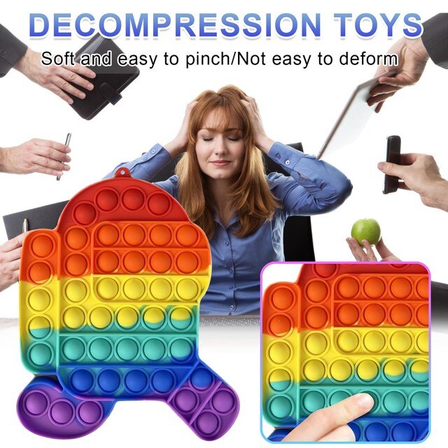 Zabawka dekompresyjna dla dorosłych i dzieci - kontroler płytki Dimple+zabawki edukacyjne Squishy Figet - Wianko - 1