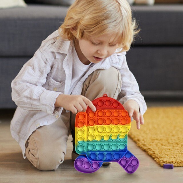 Zabawka dekompresyjna dla dorosłych i dzieci - kontroler płytki Dimple+zabawki edukacyjne Squishy Figet - Wianko - 5