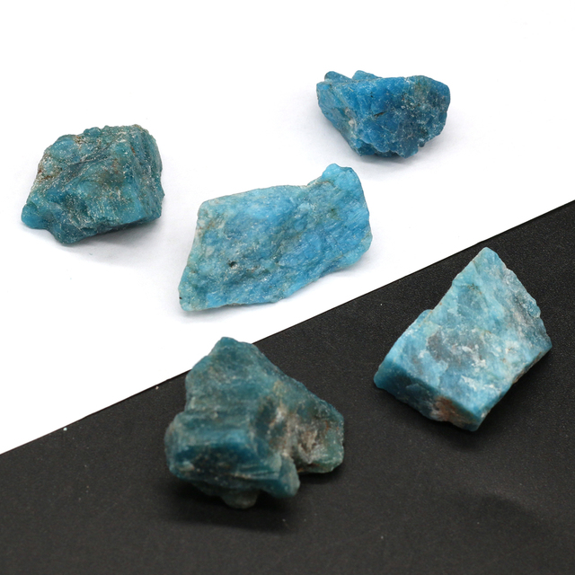 Naturalny apatyt żwir 20-30 mm - kamienie uzdrawiające mineralne do dekoracji akwarium (20 g, 1 szt.) - Wianko - 5