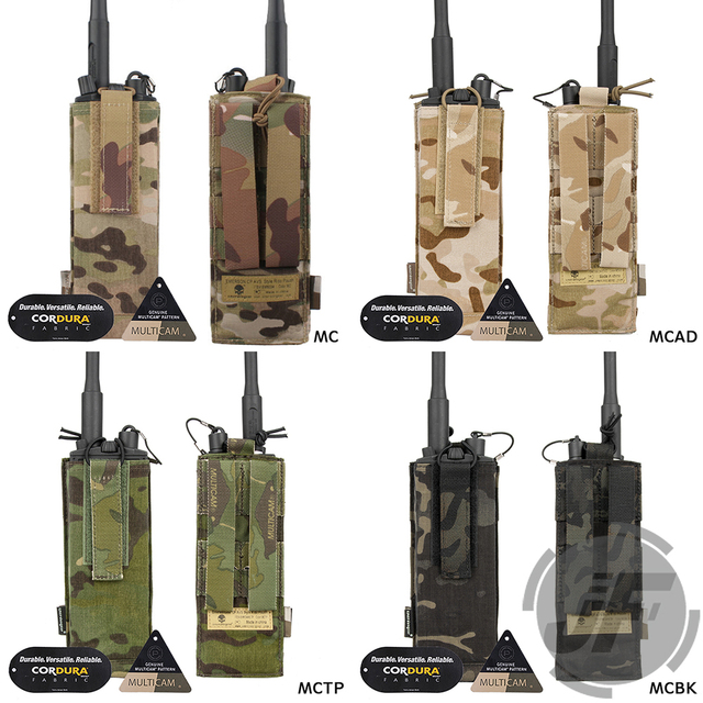 Etui radiowe EmersonGear MOLLE MBITR CP Style - uniwersalna torba na walkie-talkie z haczykiem i pętlą do kamizelki AVS JPC - Wianko - 8