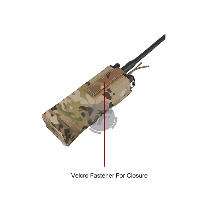 Etui radiowe EmersonGear MOLLE MBITR CP Style - uniwersalna torba na walkie-talkie z haczykiem i pętlą do kamizelki AVS JPC - Wianko - 13