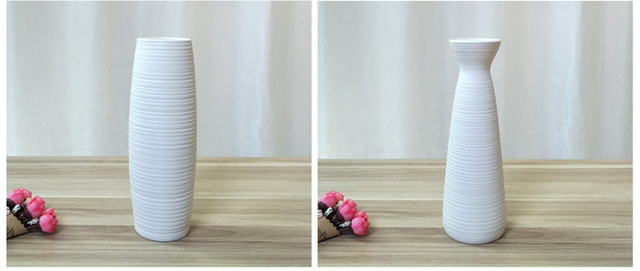 Skandynawski wazon na kwiaty ceramiczny dekoracja domu - Wianko - 6