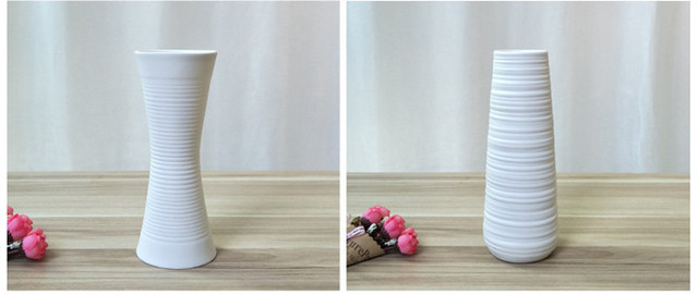 Skandynawski wazon na kwiaty ceramiczny dekoracja domu - Wianko - 4