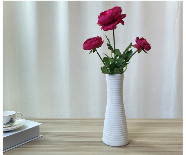 Skandynawski wazon na kwiaty ceramiczny dekoracja domu - Wianko - 11