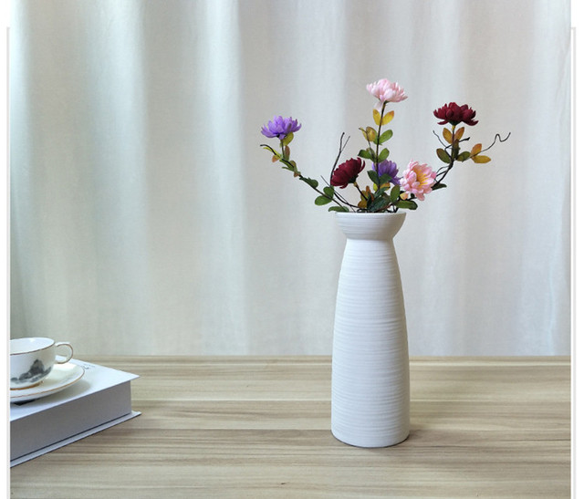 Skandynawski wazon na kwiaty ceramiczny dekoracja domu - Wianko - 13