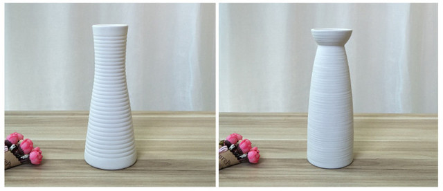 Skandynawski wazon na kwiaty ceramiczny dekoracja domu - Wianko - 5