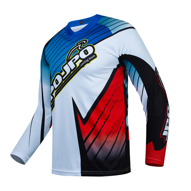 Koszulka górska rowerowa Off Road MTB MX Jersey Motocross zieleń - Wianko - 24