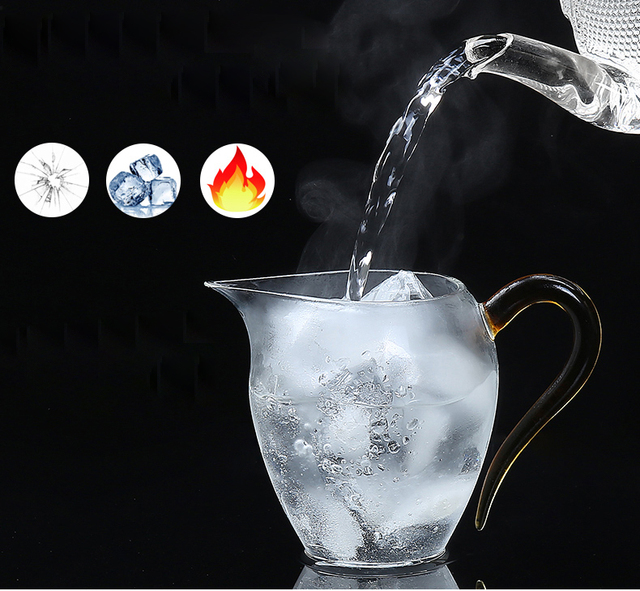 Żaroodporne szklane zaparzacze do herbaty - dzbanek 330 ml - Wianko - 13